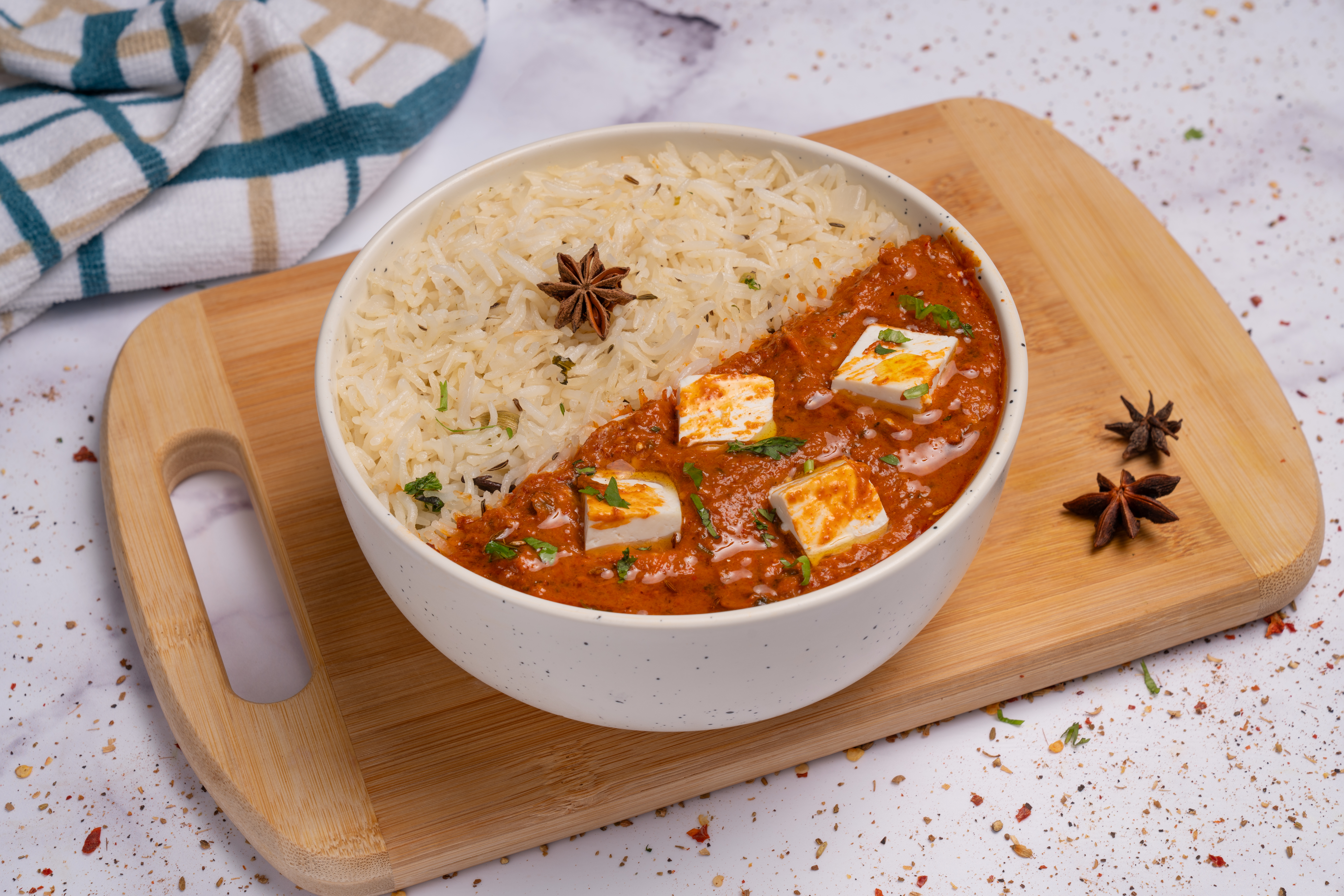 Paneer Makhanwala Rice Bowl (650 ml)
